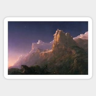 Prometheus Bound by Thomas Cole Sticker